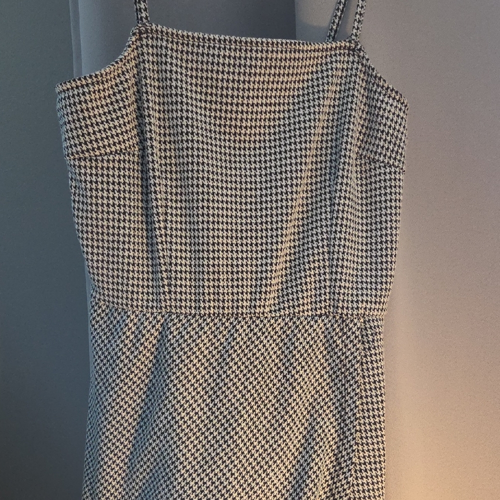 Rue21 Black and White Strapless Dress